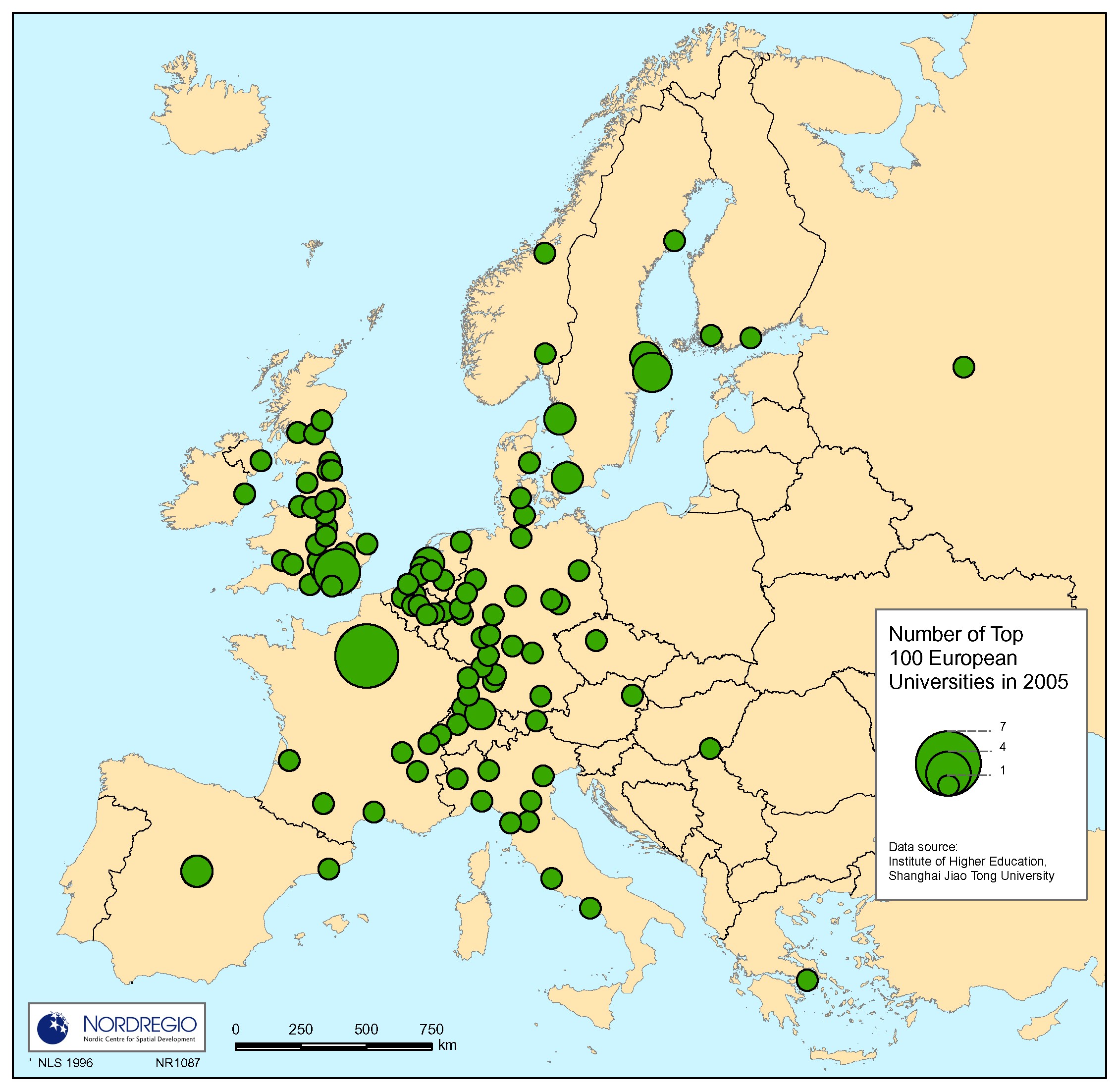 Leading university cities of Europe 2005.