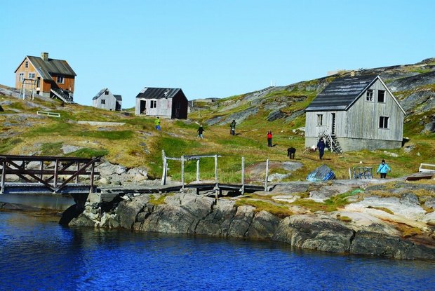 People left the village of Kangeq, in West Greenland, in the late 1960's and the early 1970's. Many moved to Nuuk. Photo: Rasmus Ole Rasmussen
