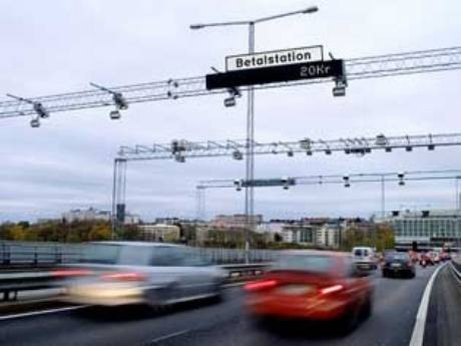 Congestion tolls in Stockholm. Photo: www.sweden.se