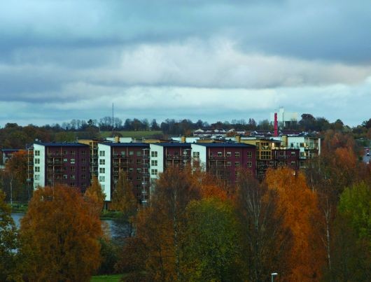 Växjö combined heat and power plant at Sandviken. Photo provided by the Municipality of Växjö