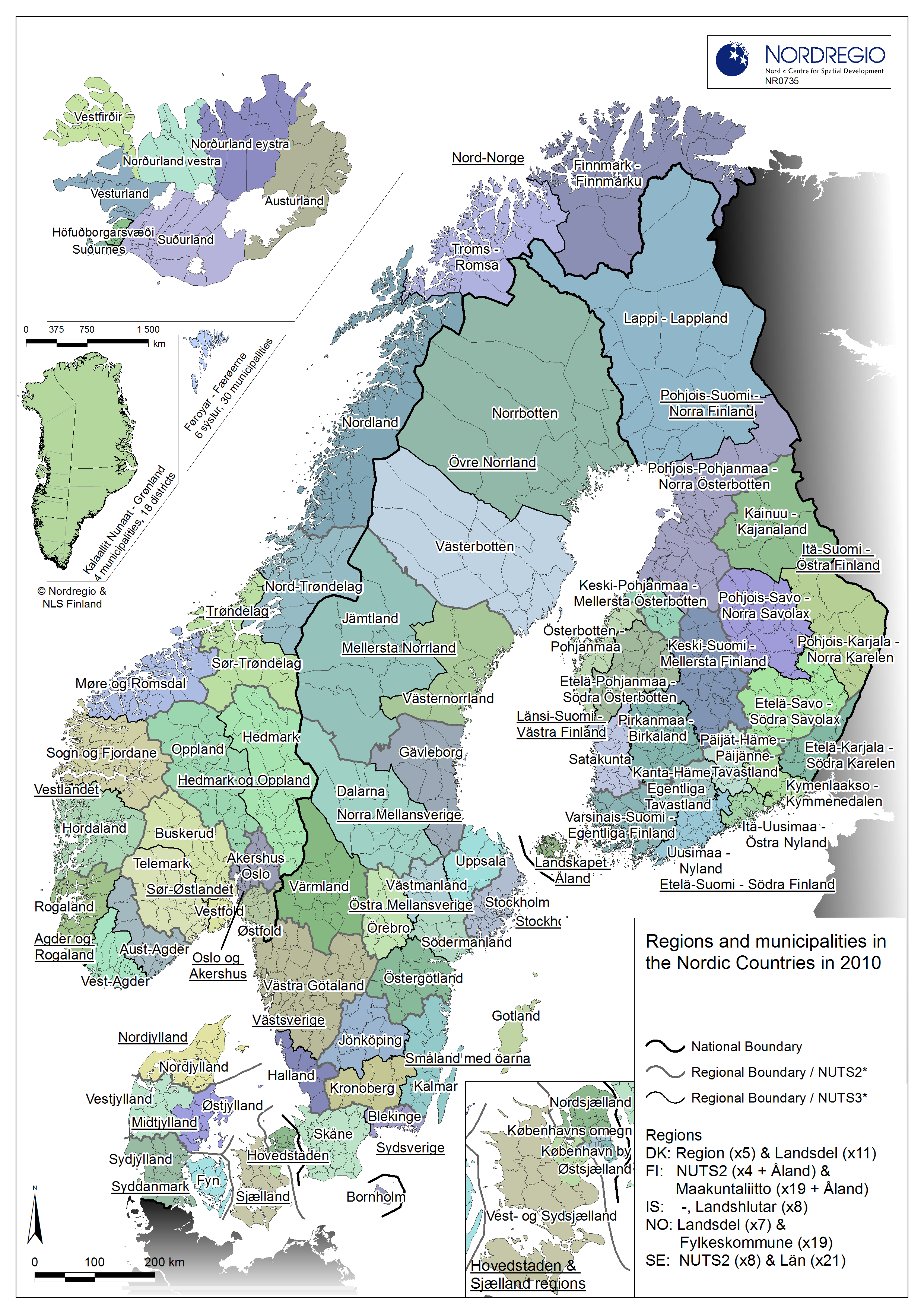 Nordregio in the Nordic countries