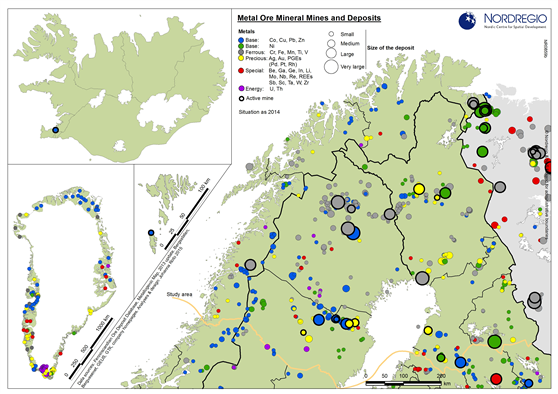 Metal Ore Mineral Mines And Deposits - Nordregio